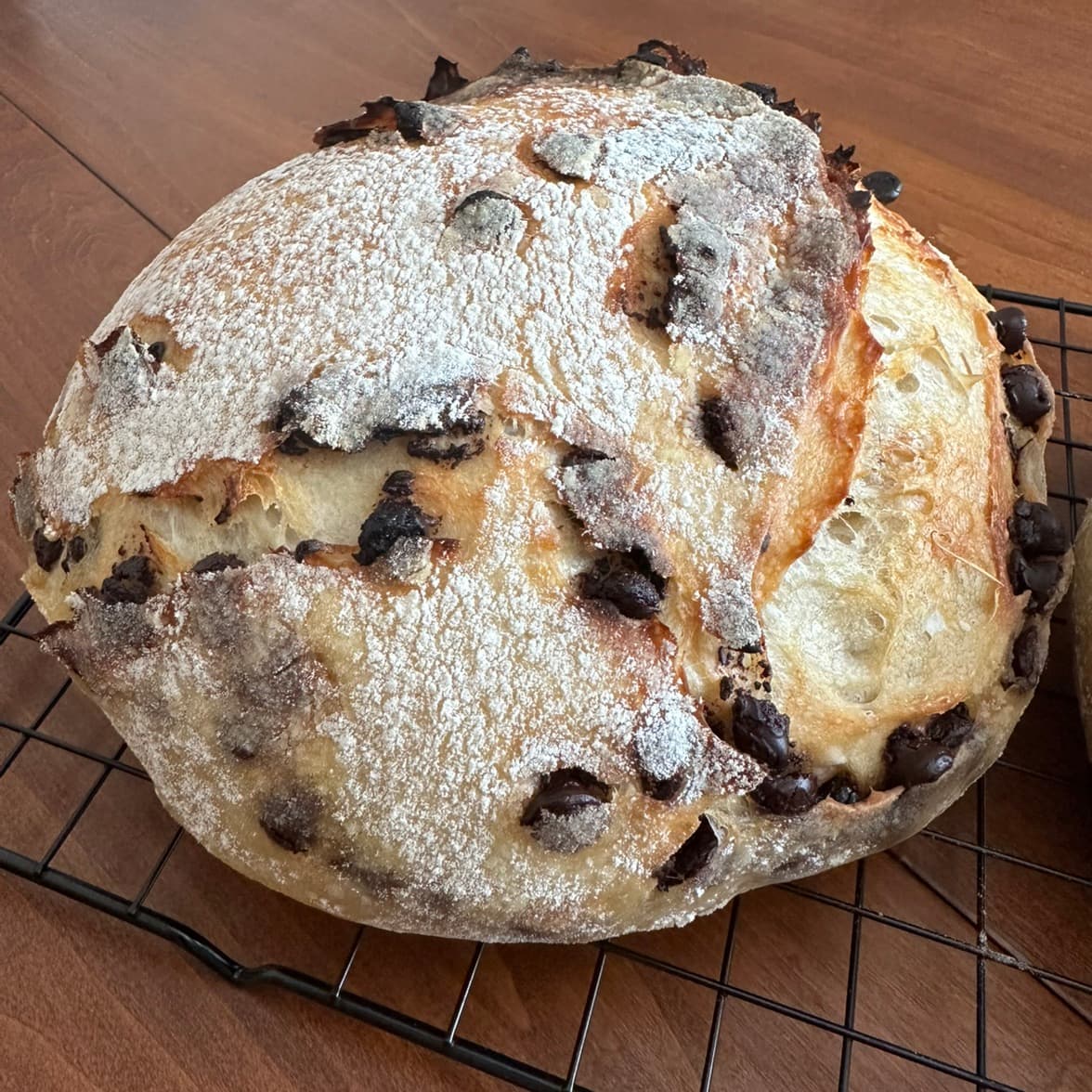 Chocolate Chip Sourdough Loaf
